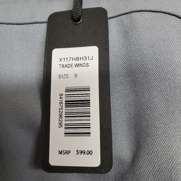 Max Jeans Shirt Jacket Slate Blue Sz S NWT - Picture 9 of 12